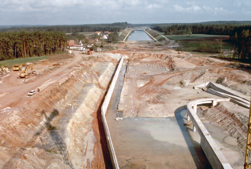 Main-Donau-Kanal - Schleuse Eckersmühlen