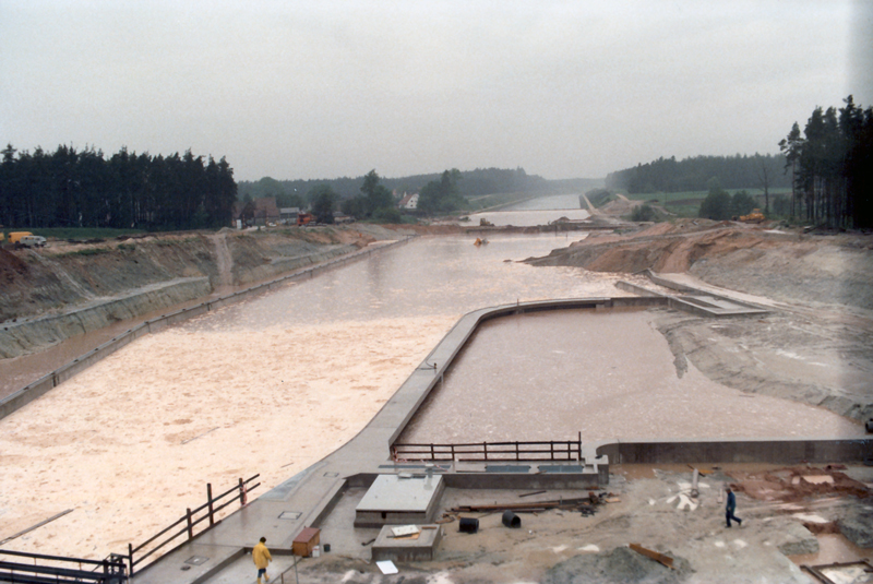 Main-Donau-Kanal - Schleuse Eckersmühlen