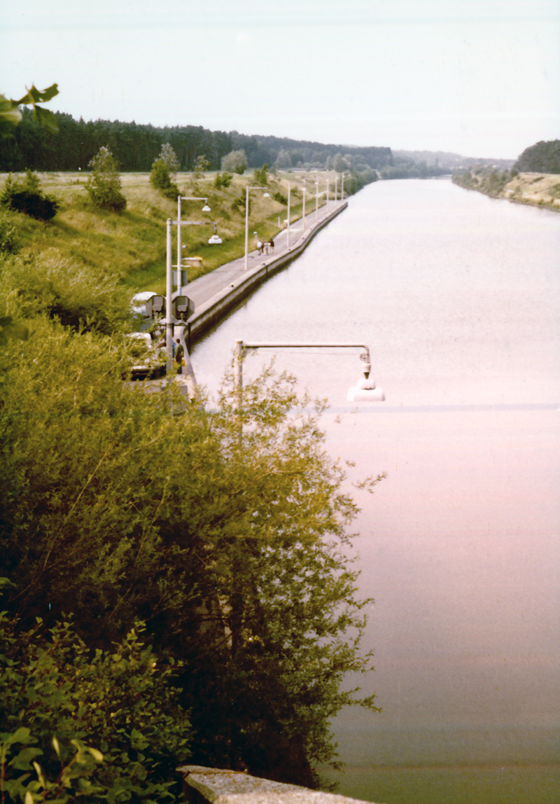 Main-Donau-Kanal - Schleuse Erlangen - Haltung