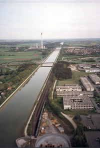 Main-Donau-Kanal - Schleuse Erlangen - Haltung