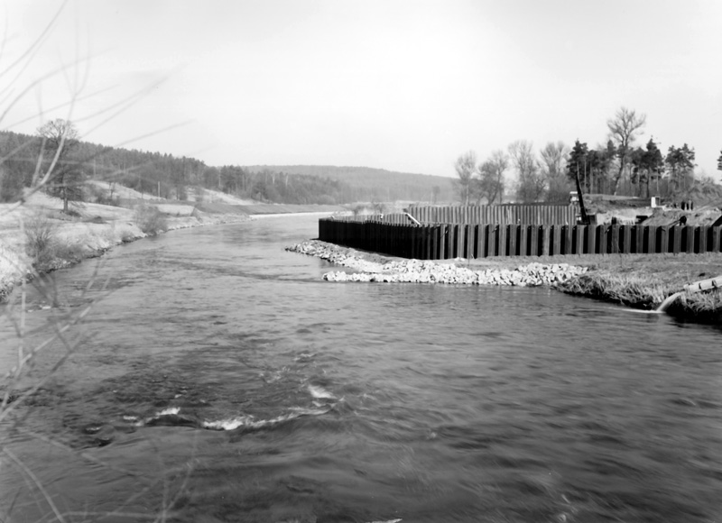 Schleuse Forchheim - Staustufe