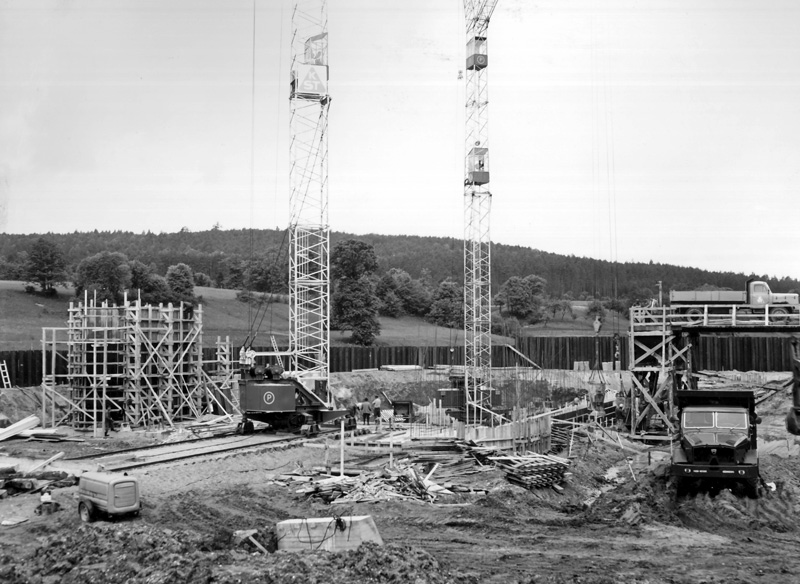 Schleuse Forchheim - Staustufe