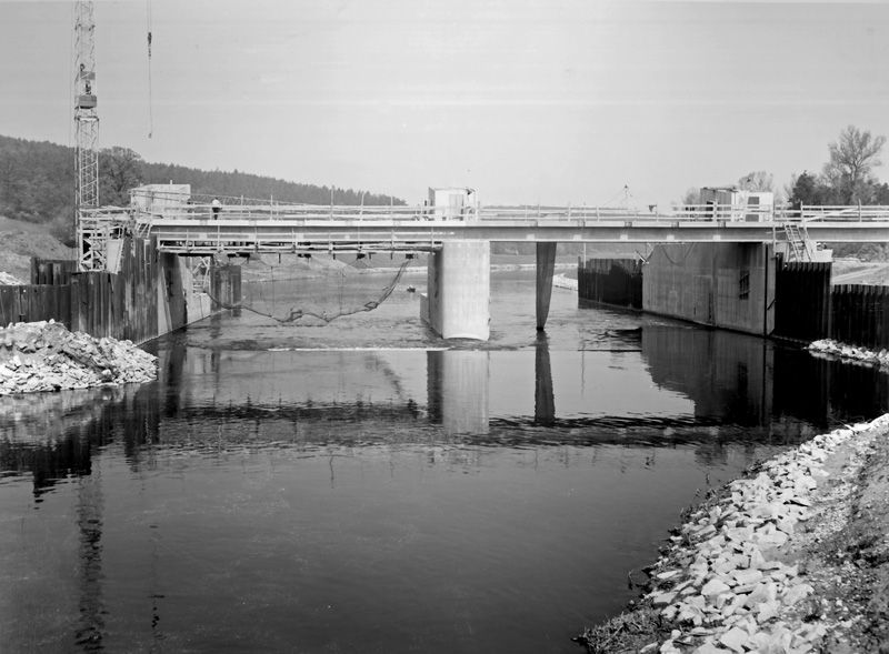 Schleuse Forchheim - Staustufe