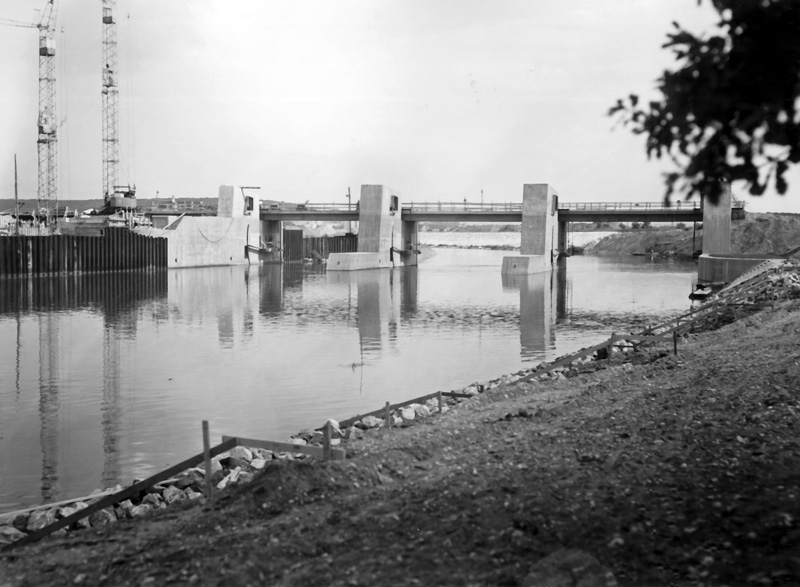 Schleuse Forchheim - Staustufe