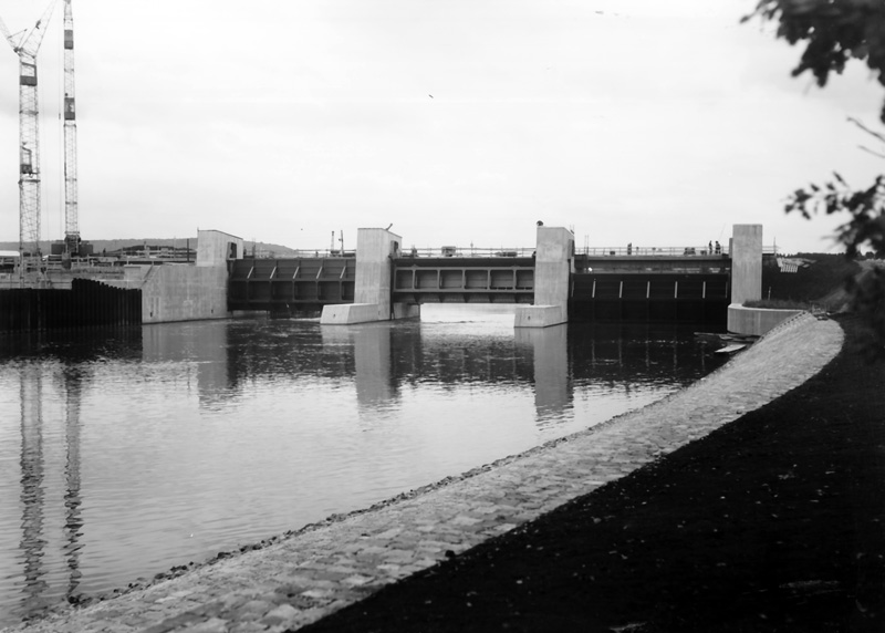 Schleuse Forchheim - Staustufe