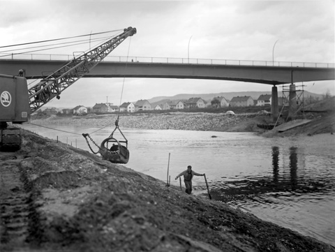 Schleuse Forchheim - Neue Strassenbrücke B470