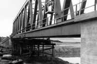 Schleuse Forchheim - Eisenbahnbrücke