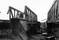 Schleuse Forchheim - Eisenbahnbrücke