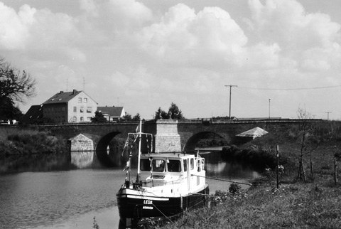 Schleuse Forchheim - Alte Regnitzbrücke