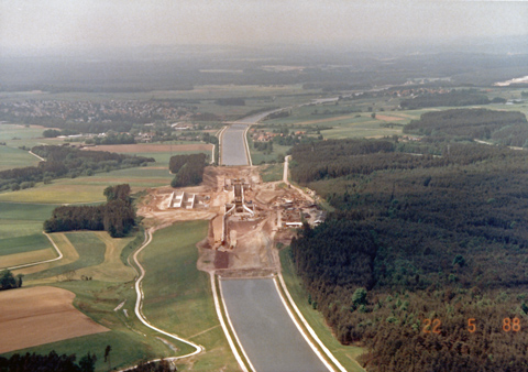 Main-Donau-Kanal - Schleuse Hilpoltstein