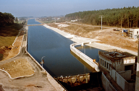 Main-Donau-Kanal - Schleuse Hilpoltstein