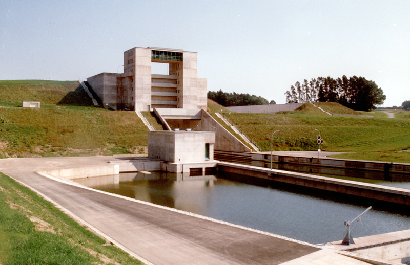 MAIN-DONAU-KANAL - SCHLEUSE HILPOLTSTEIN