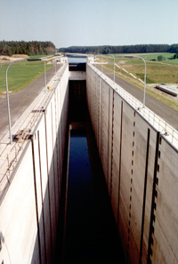 Main-Donau-Kanal - Schleuse Hilpoltstein