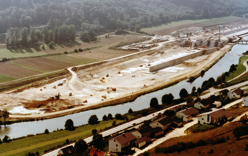 Main-Donau-Kanal - Schleuse Kelheim