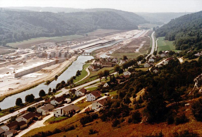 Main-Donau-Kanal - Schleuse Kelheim