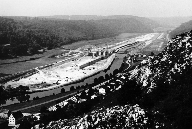 Main-Donau-Kanal - Schleuse Kelheim