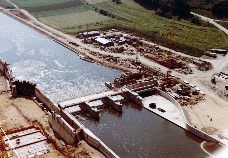 Main-Donau-Kanal - Schleuse Kelheim