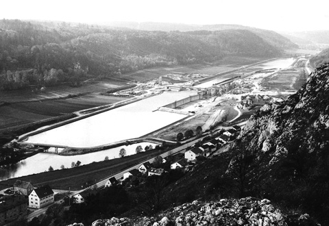 Main-Donau-Kanal - Schleuse Kelheim