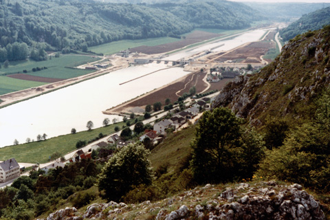 Main-Donau-Kanal - Schleuse Kelheim