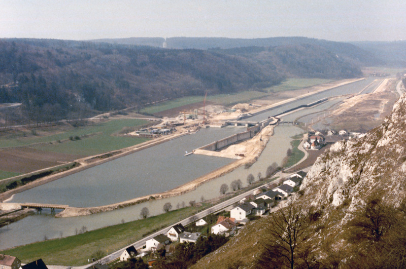 Main-Donau-Kanal - Schleuse Kelheim