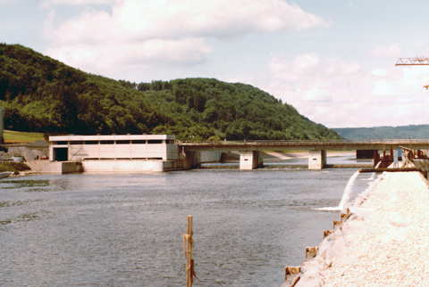 Main-Donau-Kanal - Schleuse Kelheim