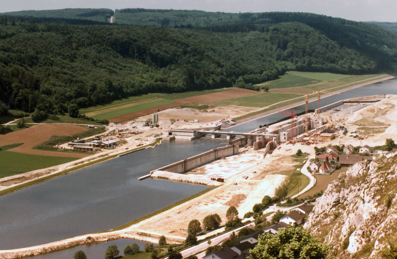 Main-Donau-Kanal - Schleuse Kelheim