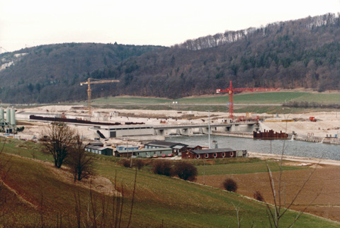 Main-Donau-Kanal - Schleuse Kelheim