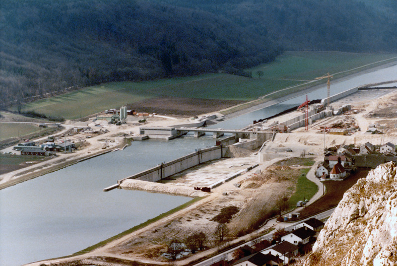 Main-Donau-Kanal - Schleuse Kelheim