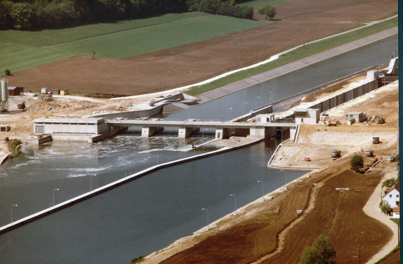 Main-Donau-Kanal - Schleuse Kelheim