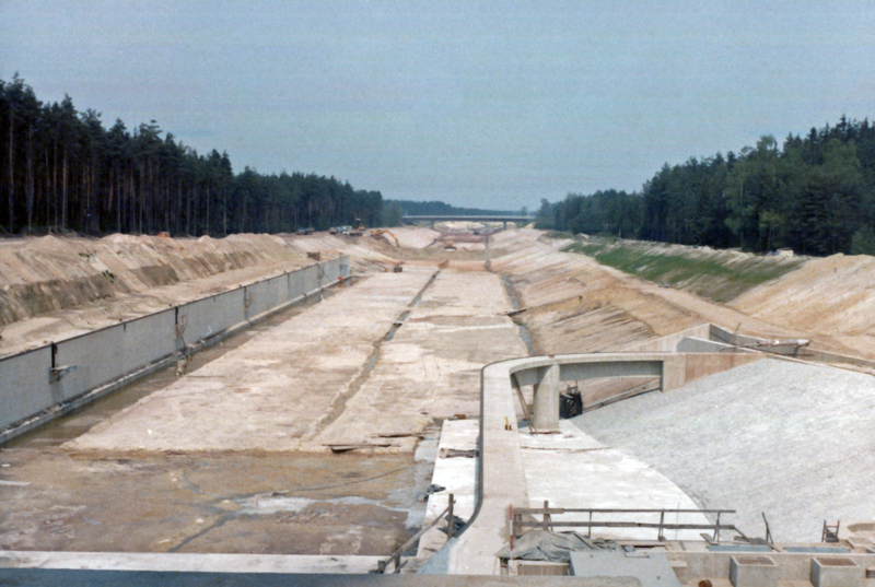 Main-Donau-Kanal - Schleuse Leerstetten