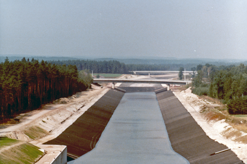 Main-Donau-Kanal - Schleuse Leerstetten