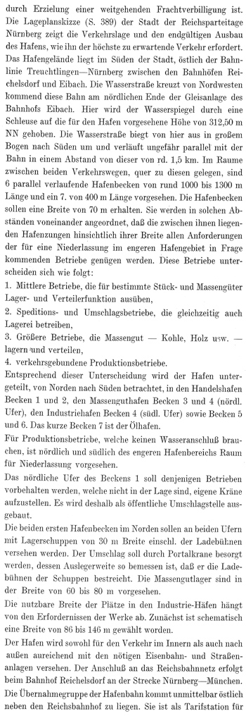 Main-Donau-Kanal - Staatshafen Nürnberg