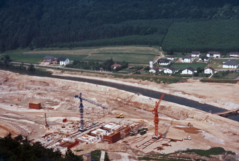 Main-Donau-Kanal - Schleuse Riedenburg