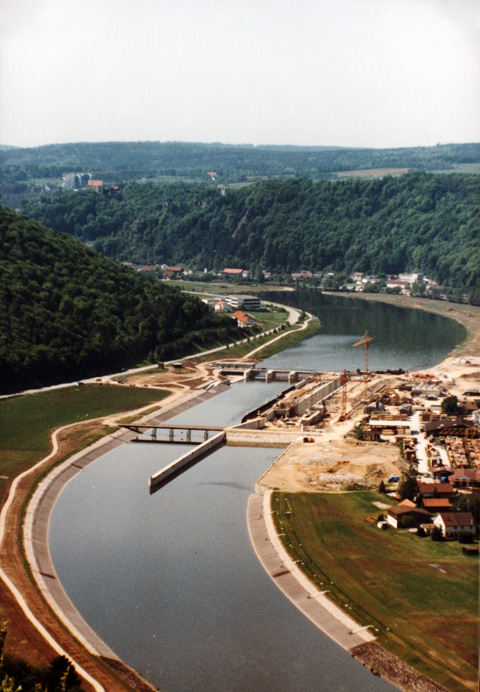 Main-Donau-Kanal - Schleuse Riedenburg