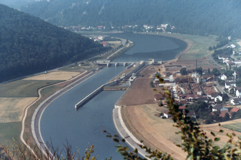 Main-Donau-Kanal - Schleuse Riedenburg