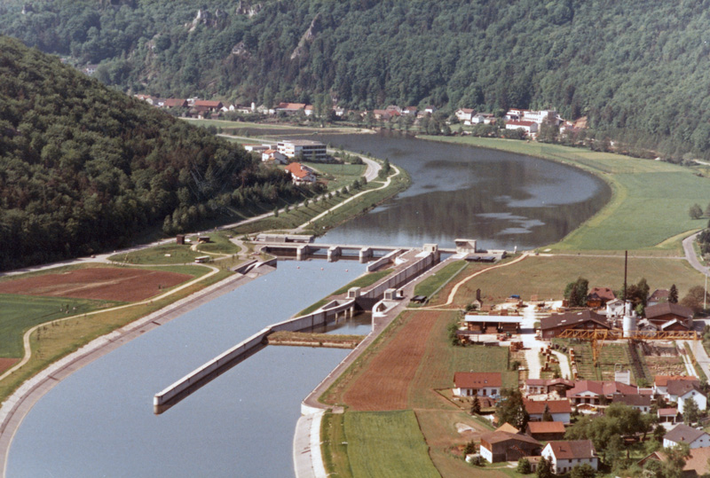 Main-Donau-Kanal - Schleuse Riedenburg