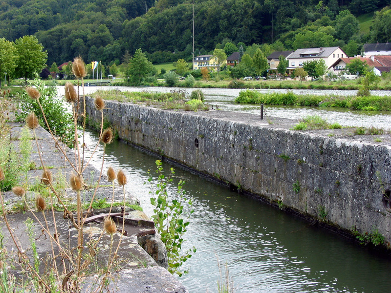 Bilder Ludwigskanal- Bild Schleuse 10 Eggersberg