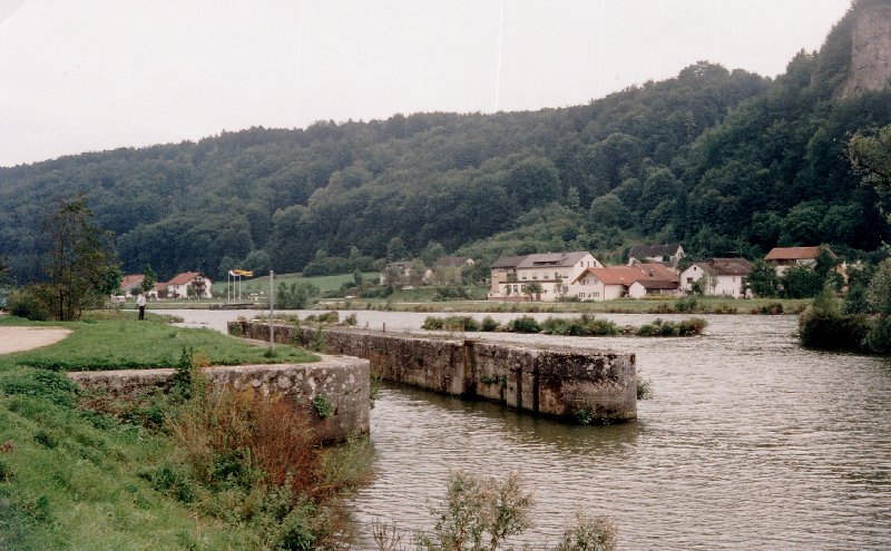 Bilder Ludwigskanal- Bild Schleuse 10 Eggersberg