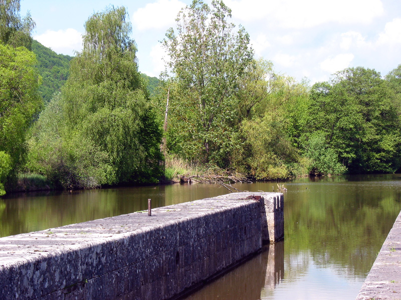 Bilder Ludwigskanal- Bild Schleuse 10 Eggersberg