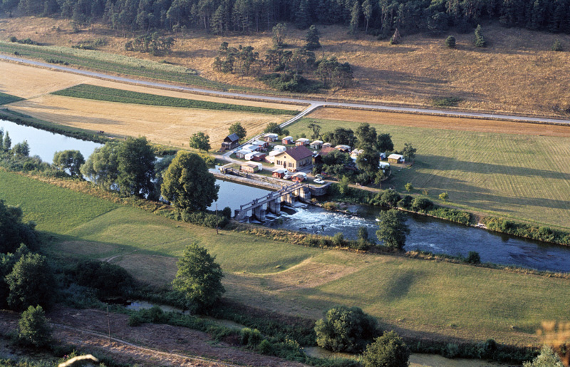 Bilder Ludwigskanal- Bild Schleuse 10 Eggersberg