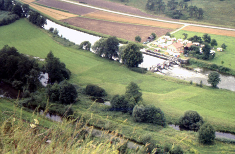 Bilder Ludwigskanal- Bild Schleuse 10 Eggersberg