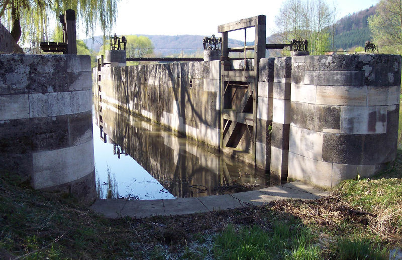 Bilder Ludwigskanal - Bild Schleuse 11