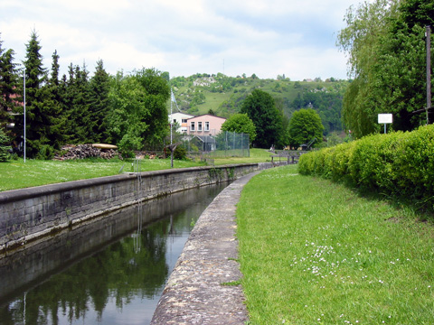 Bilder Ludwigskanal - Schleuse 1 - Verbindungskanal