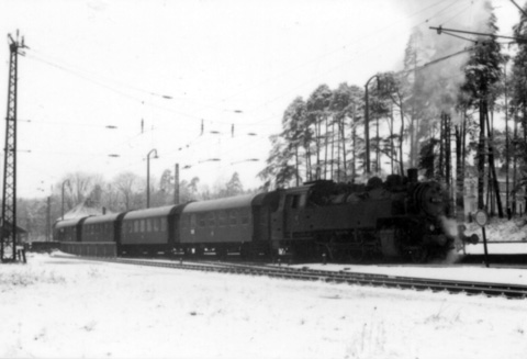 Schleuse 36 - Bahnhof Burgthann - Strecke nach Allersberg