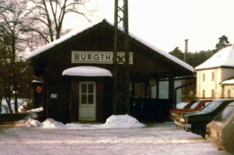 Schleuse 36 - Bahnhof Burgthann - Strecke nach Allersberg