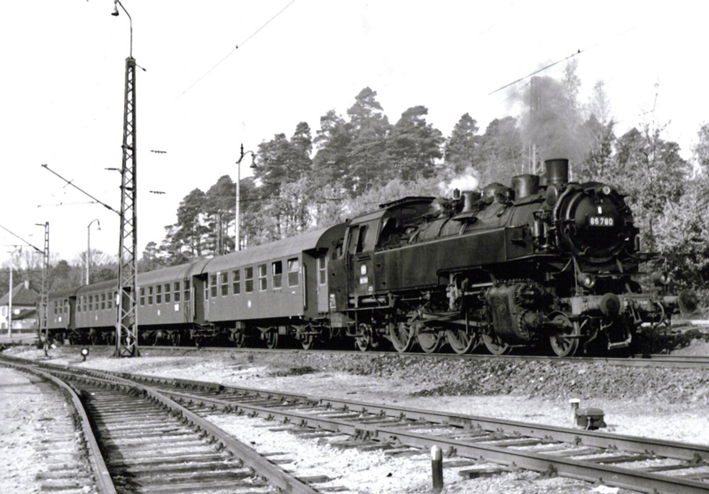 Schleuse 36 - Bahnhof Burgthann - Strecke nach Allersberg