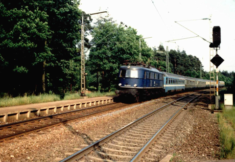 Schleuse 36 - Bahnhof Burgthann - Strecke nach Allersberg