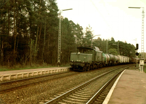 Schleuse 36 - Bahnhof Burgthann - Strecke nach Allersberg