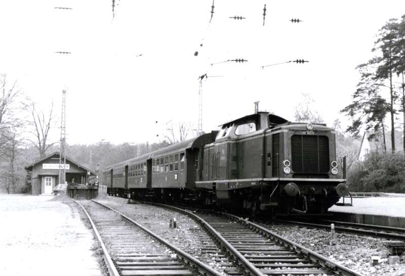 Schleuse 36 - Bahnhof Burgthann - Strecke nach Allersberg