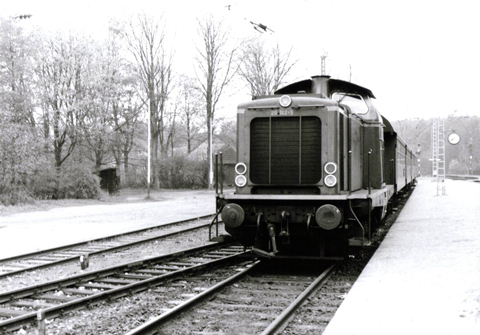 Schleuse 36 - Bahnhof Burgthann - Strecke nach Allersberg